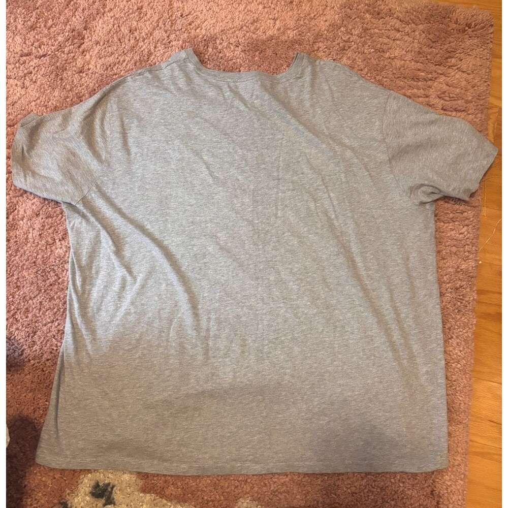 Polo Ralph Lauren VNeck TShirt Mens 2XB Gray Short Sleeve SUPER SOFT 100% Cotton - Picture 6 of 7